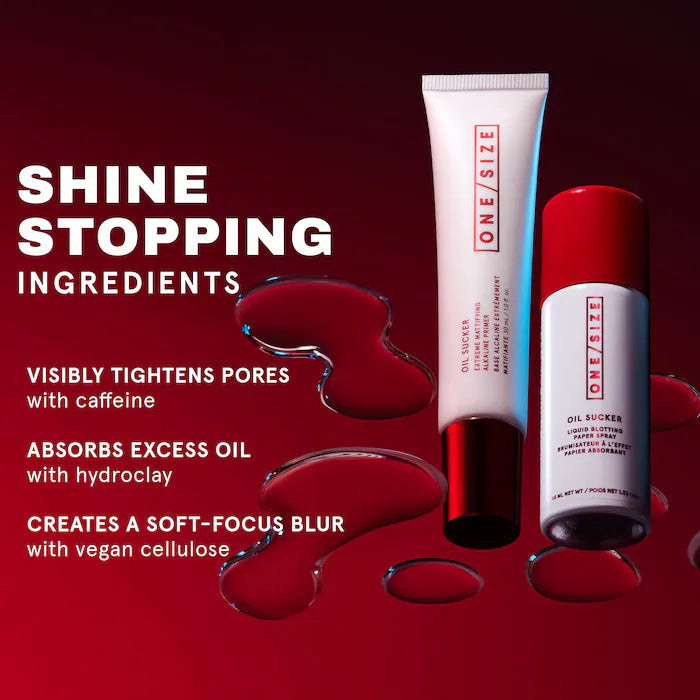 Preorder - Oil Sucker Prep & Refresh Mattifying Duo - One Size