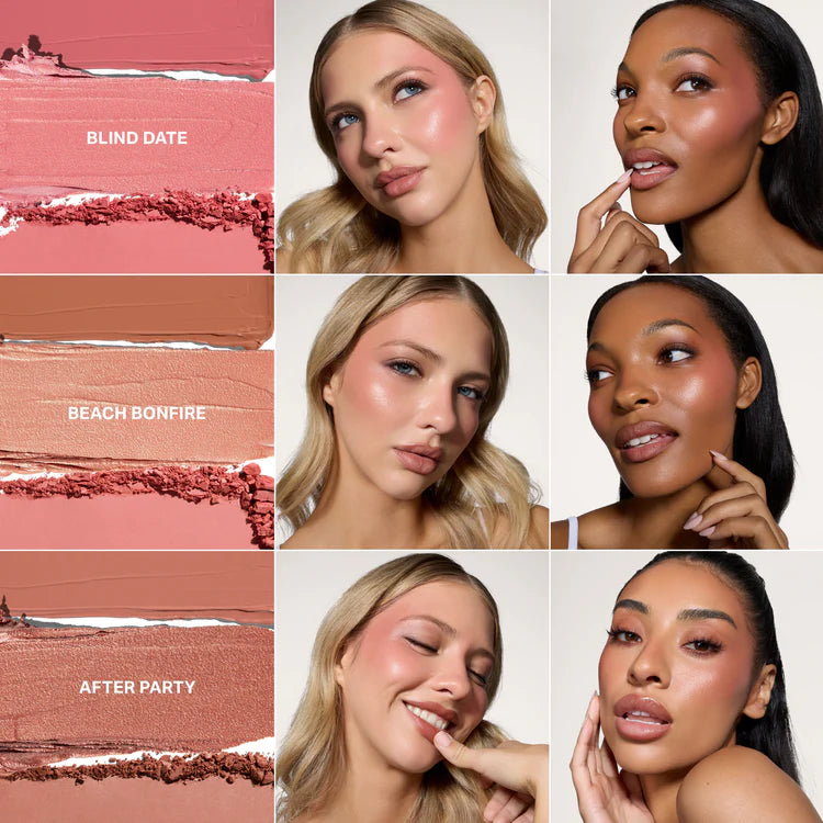 Cheek Thrills Multi-Finish Face Trio - Morphe