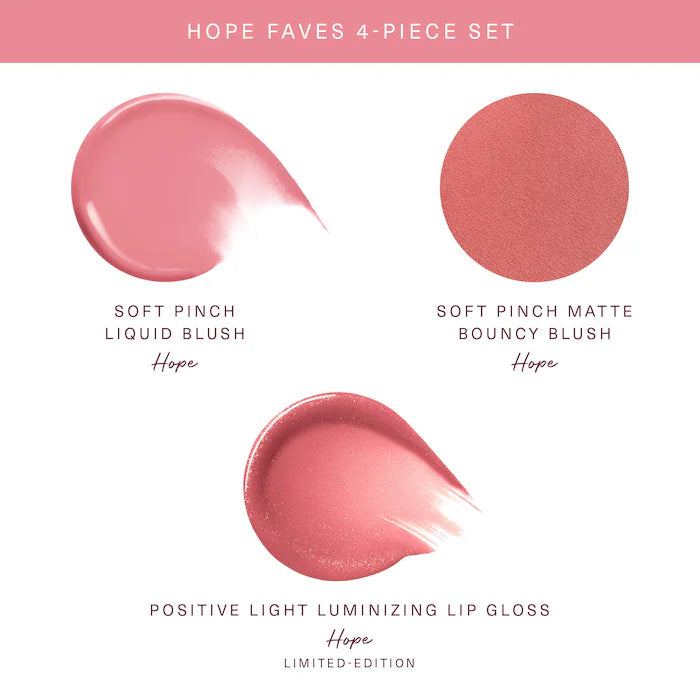 Preorder - Hope Faves 4-Piece Makeup Gift Set - Rare Beauty