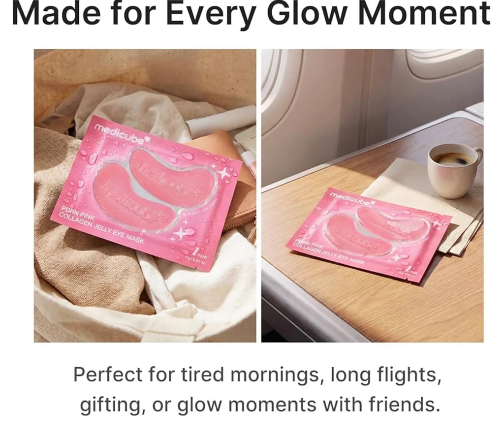 PDRN Pink Collagen Jelly Eye Mask - medicube