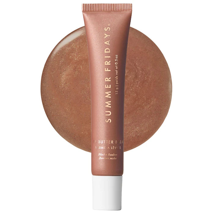 Lip Butter Balm Treatment for Hydration + Nourishing Shine - Summer Friday