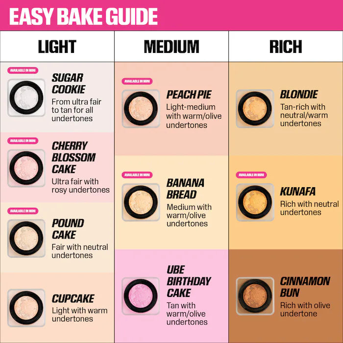 Mini Easy Bake Loose Baking & Setting Powder - Huda Beauty