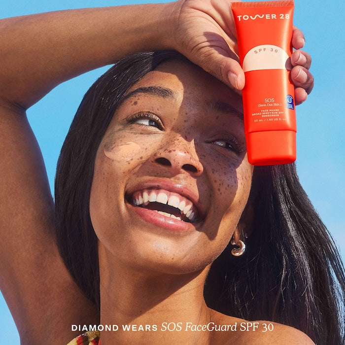 SOS FaceGuard SPF 30 Mineral Sunscreen - Tower 28