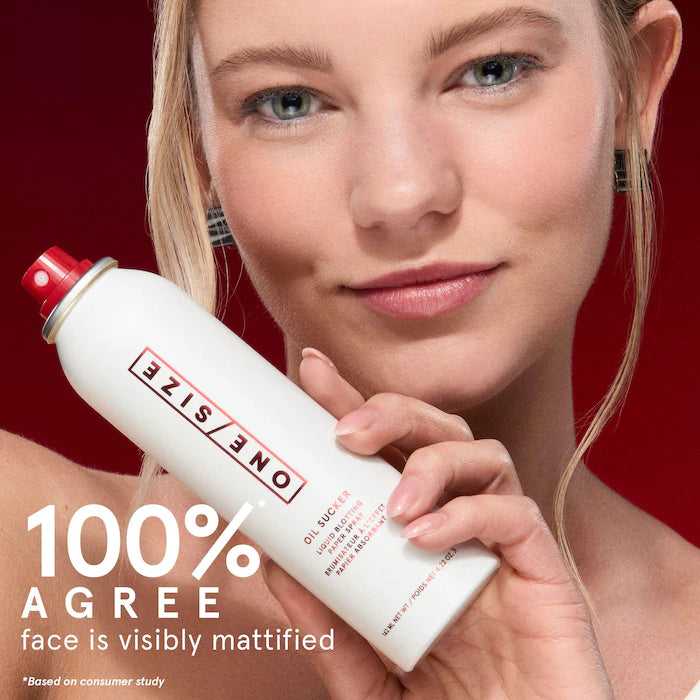 Oil Sucker Liquid Blotting Paper Touch-Up Spray - One Size