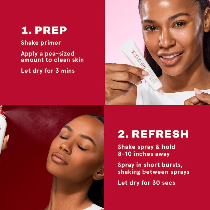Preorder - Oil Sucker Prep & Refresh Mattifying Duo - One Size