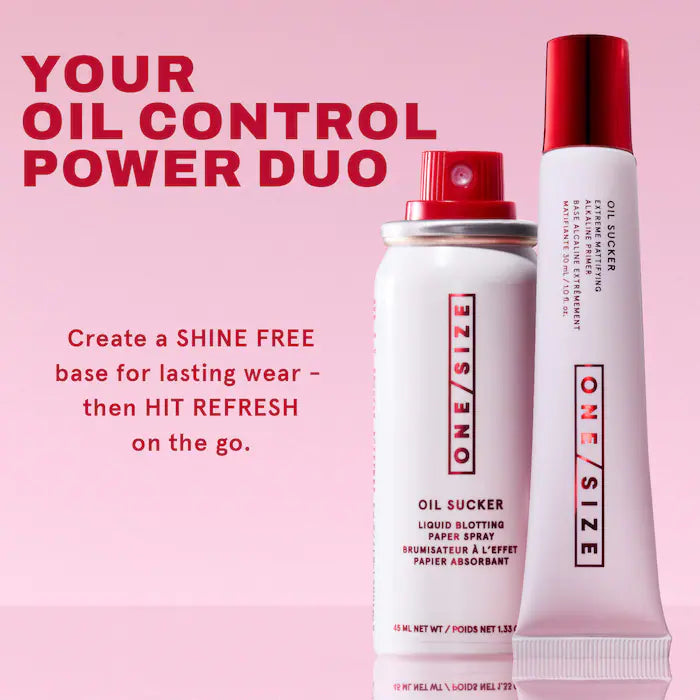 Preorder - Oil Sucker Prep & Refresh Mattifying Duo - One Size