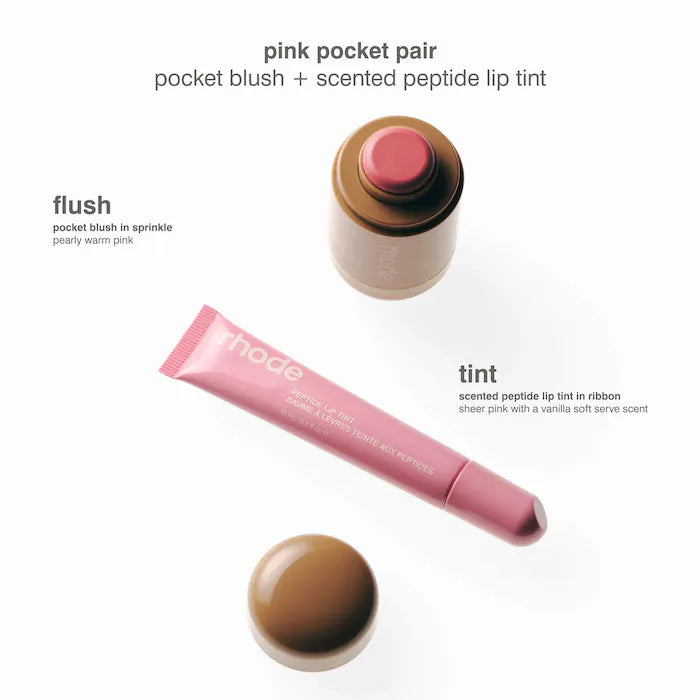 Preorder - Pocket Pair Limited Edition Lip + Cheek Set - Rhode