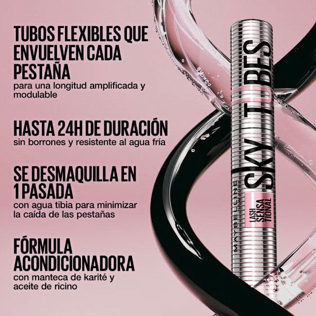 Lash Sensational Sky Tubes Máscara - Maybelline