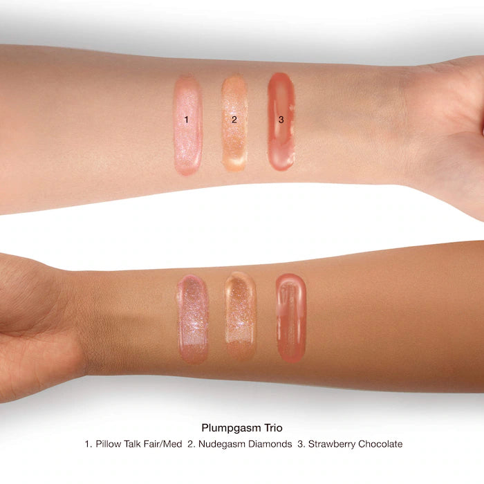 Preorder - Mini Big Lip Plumpgasm Plumping Lip Gloss Trio Makeup Gift Set - Charlotte Tilbury