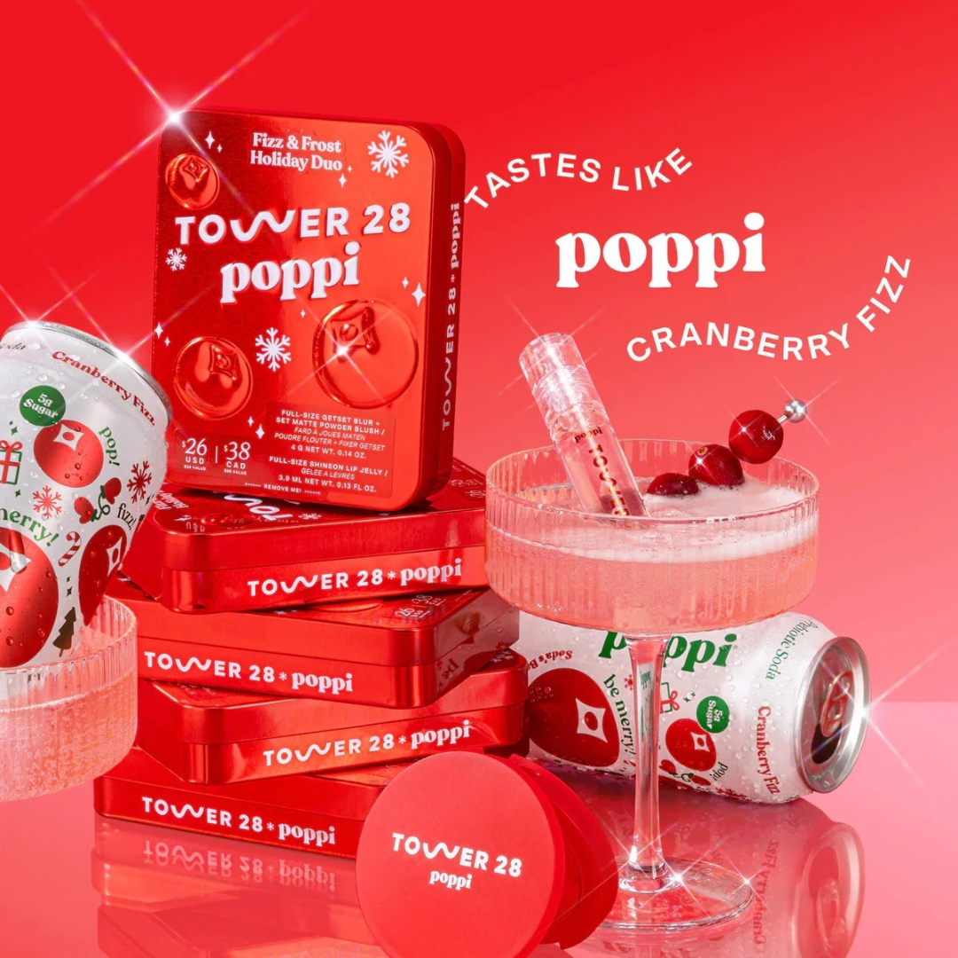 Fizz & Frost Holiday Duo Limited Edition - Tower 28 Poppi