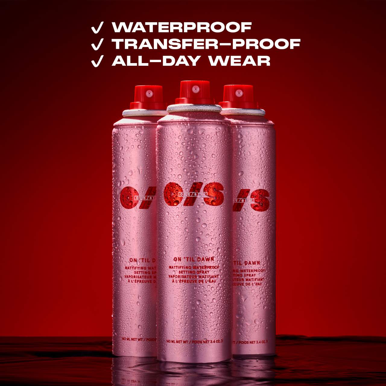 On 'Til Dawn Mattifying Waterproof Setting Spray - One Size