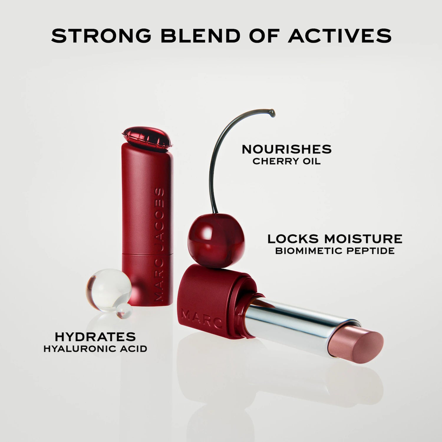Heart On Long-Lasting Soft Shine Lipstick - Marc Jacobs