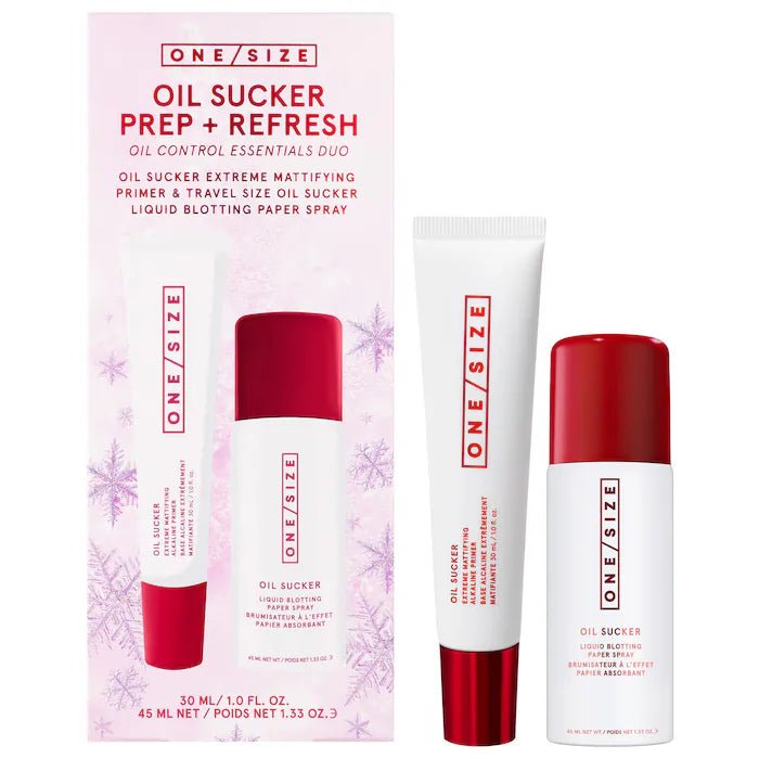 Preorder - Oil Sucker Prep & Refresh Mattifying Duo - One Size
