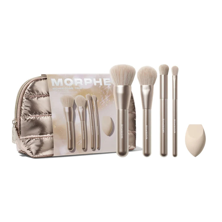RICHES COME TRUE 5-PIECE BRUSH & TOOL SET - Morphe