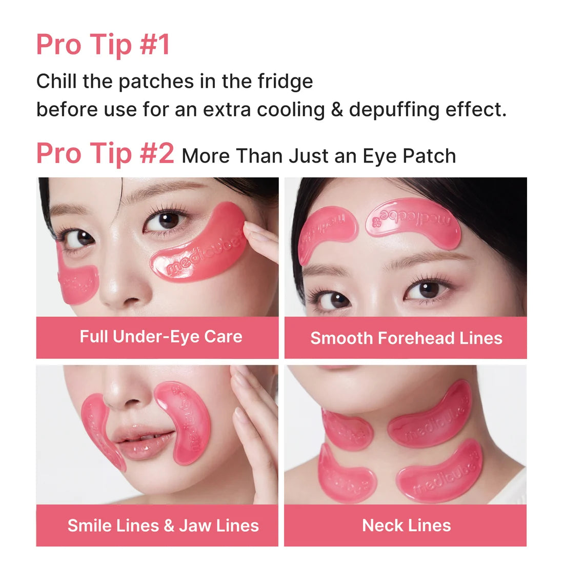 PDRN Pink Collagen Jelly Eye Mask - medicube