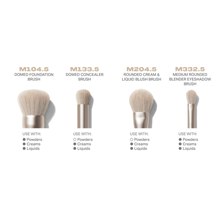RICHES COME TRUE 5-PIECE BRUSH & TOOL SET - Morphe