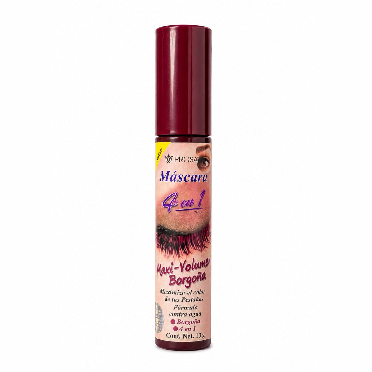 Máscara 4 en 1 Maxi-Volumen Borgoña - Prosa