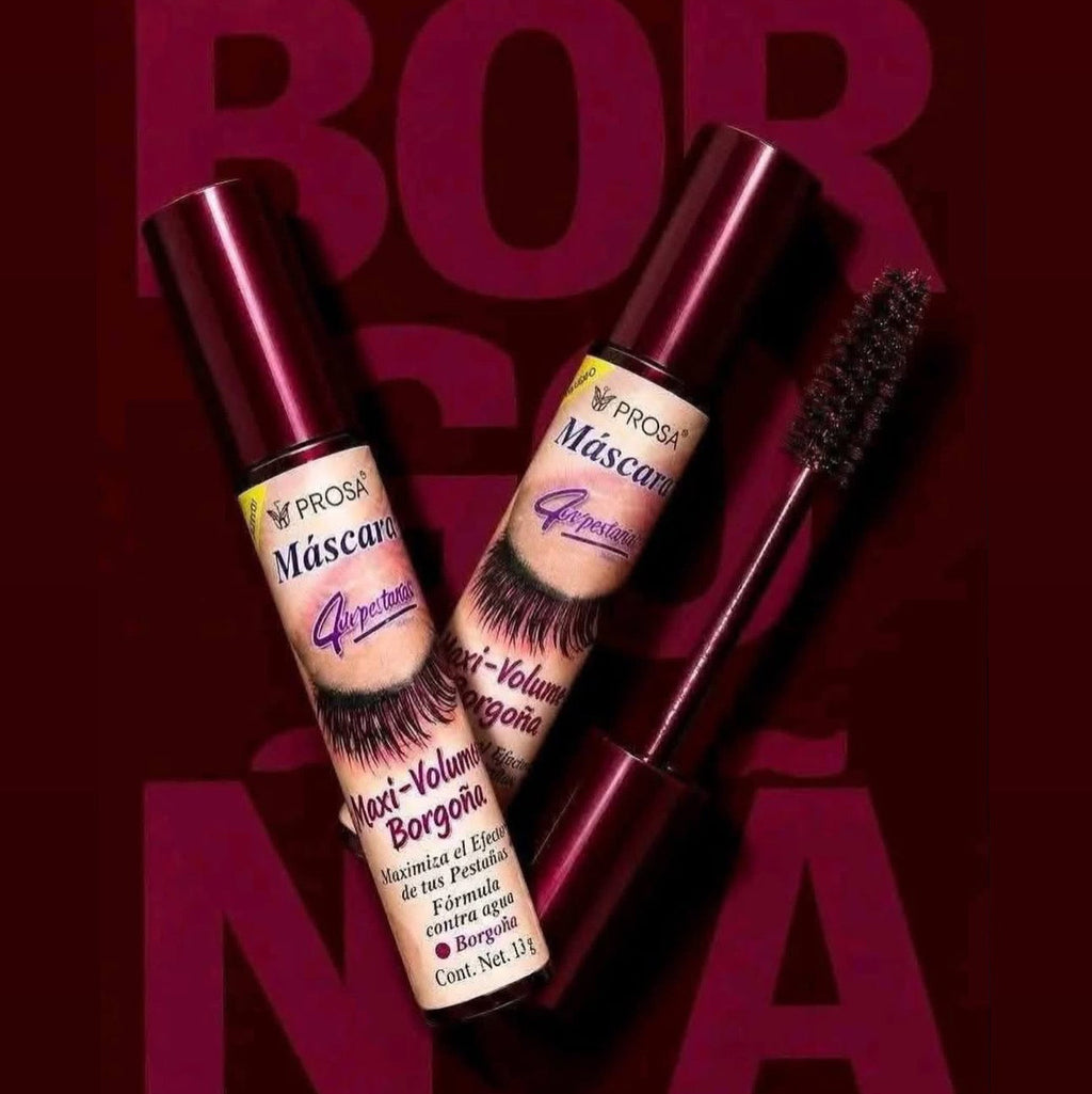 Máscara 4 en 1 Maxi-Volumen Borgoña - Prosa